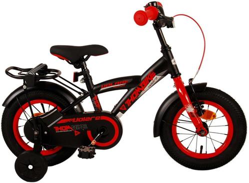 Volare Thombike Kinderfiets - Jongens - 12 inch - Zwart Rood, Fietsen en Brommers, Fietsen | Kinderfietsjes, Nieuw, Verzenden