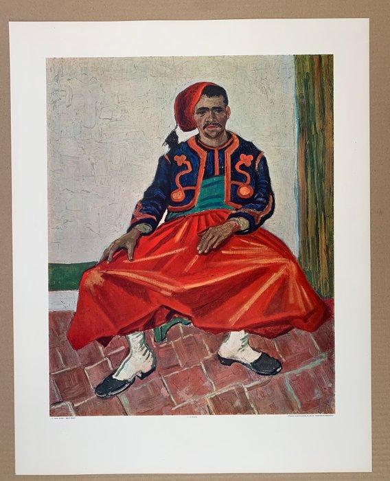 Vincent van Gogh - Portrait of Lieutenant Milliet (The, Antiek en Kunst, Kunst | Tekeningen en Foto's