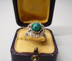 Zonder minimumprijs - Ring Zilver - 1.50ct. tw. Turquoise -, Nieuw