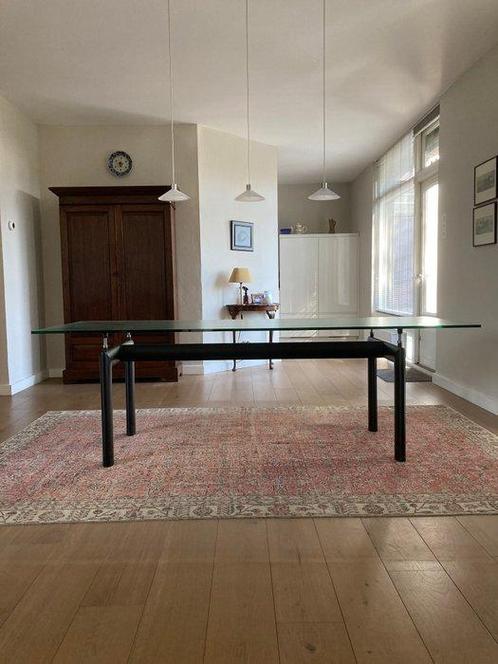 Le Corbusier - Le Corbusier - Eettafel - Glas, Metaal -, Antiek en Kunst, Kunst | Designobjecten