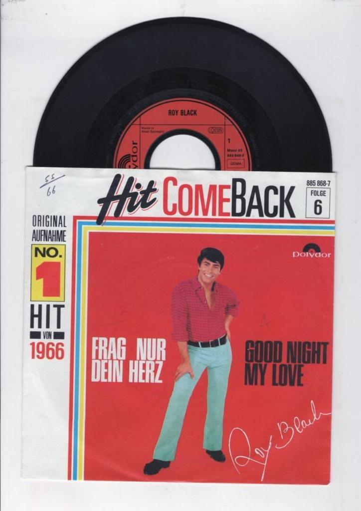 Roy Black – Good Night My Love / Frag Nur Dein Herz (1-7-Vi, Cd's en Dvd's, Vinyl Singles, Ophalen of Verzenden
