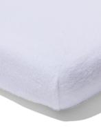 HEMA Topper hoeslaken molton stretch 180x220, Verzenden, Nieuw, Wit