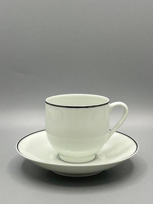 JL Coquet Limoges - Koffieservies voor 10 (24) - Forme, Antiek en Kunst, Antiek | Meubels | Tafels