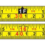 Silverline Felgekleurde ergonomische rolmaat - 5 meter -..., Ophalen of Verzenden, Nieuw