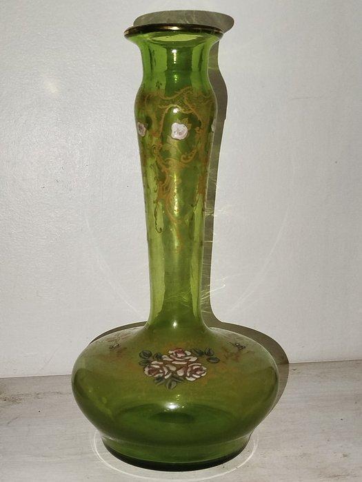 François-Théodore Legras - Eenbloemige vaas - Glas, Antiek en Kunst, Antiek | Glas en Kristal