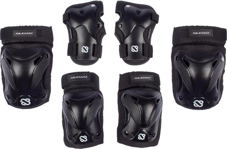 Nijdam Skate Beschermset Senior Ink Shield -, Sport en Fitness, Skeelers, Nieuw, Ophalen of Verzenden