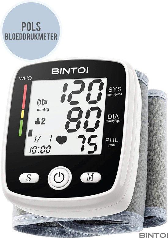 2dekans | Bintoi® BXE100 - Bloeddrukmeter Pols -, Sport en Fitness, Hartslagmeters, Zo goed als nieuw, Ophalen of Verzenden