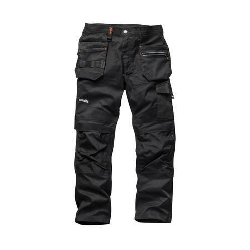 Scruffs Werkbroek - Slim-fit - Stretch-keperkatoen - Slij..., Doe-het-zelf en Verbouw, Gereedschap | Handgereedschap, Nieuw, Ophalen of Verzenden