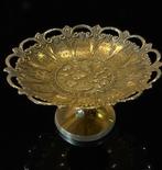 Schaal - Antieke messing tazza - Messing - Tazza met