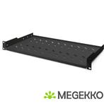 Digitus Rackmount 19  fixed shelf 1U, Computers en Software, Computerbehuizingen, Verzenden, Nieuw