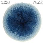 Scheepjes Whirl Ombré - 553 indigo plane - Getwijnd Garen, Hobby en Vrije tijd, Breien en Haken, Ophalen of Verzenden, Nieuw