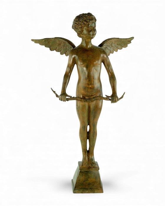 Pierre Chenet (XX-XXI) - sculptuur, Cupid with Bow - Amor -, Antiek en Kunst, Curiosa en Brocante