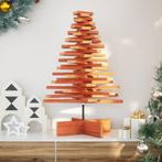 vidaXL Kerstdecoratie kerstboom 80 cm massief grenenhout, Diversen, Kerst, Verzenden, Nieuw