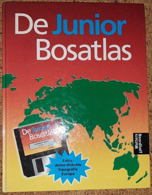 Junior Bosatlas 9789001121754 Bos, Boeken, Reisgidsen, Gelezen, Verzenden