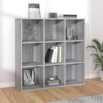 vidaXL Boekenkast 98x29x97,5 cm grijs sonoma eikenkleurig, Verzenden, Nieuw, 50 tot 100 cm, Minder dan 100 cm