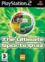 The Ultimate Sports Quiz (PS2 Games) (Playstation 2), Ophalen of Verzenden, Zo goed als nieuw