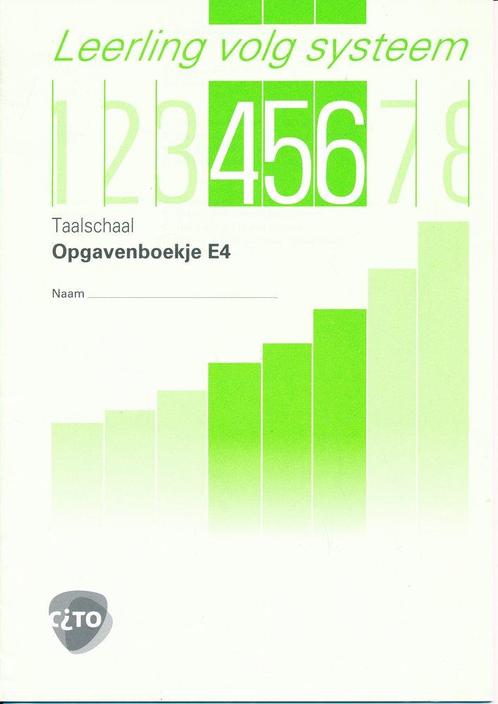 LOVS Taalschaal Opgavenboekje E4 (groep 4/5/6) per stuk, Boeken, Schoolboeken, Nieuw, Verzenden