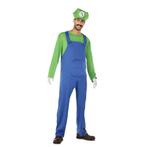 Luigi kostuum (W), Nieuw, Feestartikel, Verzenden