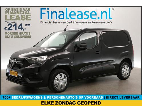 Opel Combo 1.5D L1H1 Airco Cruisecontrol Carplay Navigatie, Auto's, Bestelauto's, Lease, Handgeschakeld, Diesel, Opel, Zwart, Verzenden
