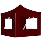 vidaXL Partytent inklapbaar met wanden 3x3 m aluminium, Verzenden, Nieuw, Partytent