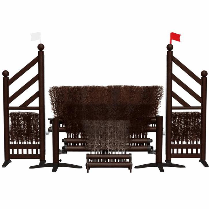 Hindernis Crosshindernis Met Zijvleugels, Dieren en Toebehoren, Paarden en Pony's | Overige Paardenspullen, Springen, Nieuw, Verzenden