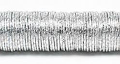 Papierwikkeldraad 50 gr  goud/zilver - zilver 21, Hobby en Vrije tijd, Knutselen, Nieuw, Ophalen of Verzenden
