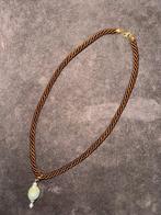 Buccellati - Ketting met hanger - 18 karaat Geel goud Parel