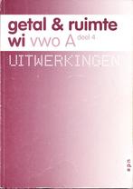 Getal en Ruimte A VWO deel 4 Uitwerkingen, Verzenden, Nieuw
