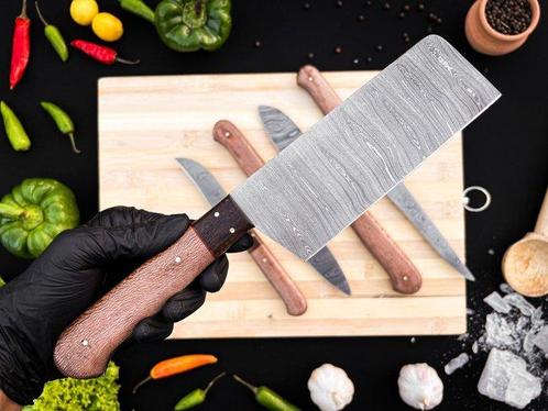 Smith - Keukenmes - Kitchen knife set - Japanse Chanar &, Antiek en Kunst, Antiek | Keukenbenodigdheden