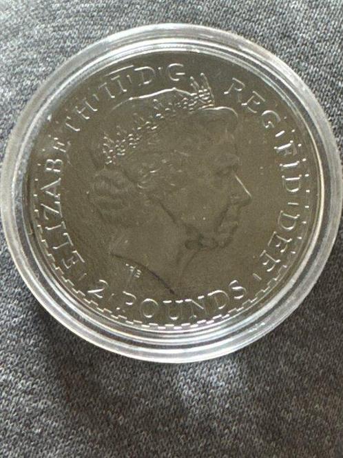 Verenigd Koninkrijk. 2 Pounds 2015 Britannia - Black, Postzegels en Munten, Munten | Europa | Niet-Euromunten
