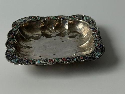 Vide-poche - Denemarken - filigrane en email, Antiek en Kunst, Antiek | Goud en Zilver