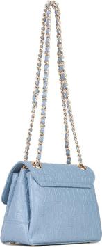 VALENTINO Schoudertas Relax Flap Bag Avion Blauwgrijs, Verzenden, Zo goed als nieuw