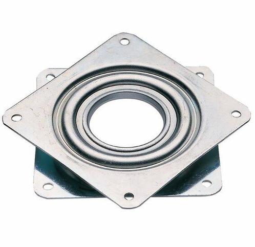 Metalen draaiplateau 81x81mm, Doe-het-zelf en Verbouw, Hang- en Sluitwerk, Nieuw, Ophalen of Verzenden