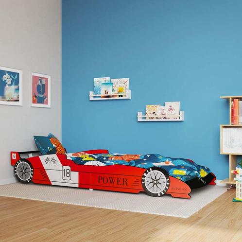 vidaXL Kinderbed raceauto rood 90x200 cm, Kinderen en Baby's, Kinderkamer | Bedden, Nieuw, Verzenden