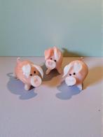 Studio Tommasi - Beeldje - Maialini in vetro di Murano rosa, Antiek en Kunst