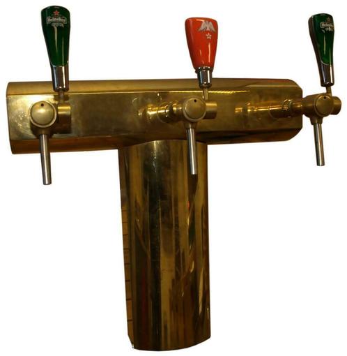 Occasion - 3 Kraans Bierzuil, Zakelijke goederen, Horeca | Overige, Verzenden