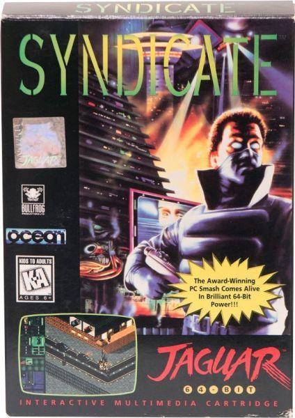 Syndicate-Standaard (Atari Jaguar) Gebruikt, Spelcomputers en Games, Games | Atari, Zo goed als nieuw, Ophalen of Verzenden