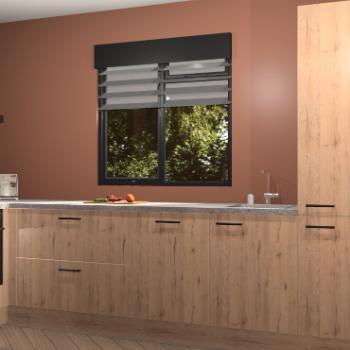 Madera Natuur keuken Luzern 57992, Huis en Inrichting, Keuken | Complete keukens, Verzenden