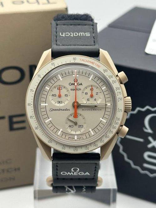 Omega x Swatch - MoonSwatch - Mission to Jupiter - Zonder, Sieraden, Tassen en Uiterlijk, Horloges | Heren