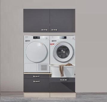 Voorraad: Wasmachine onderkast | wasruimte kast | Verhoger beschikbaar voor biedingen