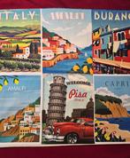 Decoratief paneel Italia Postcard -123x140cm- met een