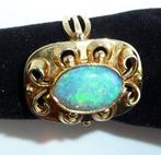 Ring - 14 karaat Geel goud - 2.30ct. tw. Opaal -, Sieraden, Tassen en Uiterlijk, Nieuw