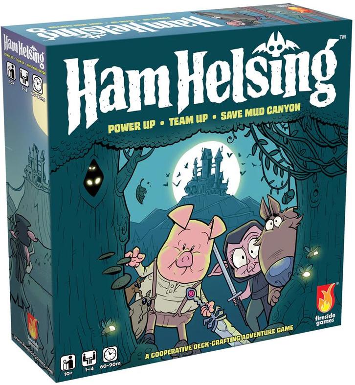 Ham Helsing - Board game | Fireside Games -, Hobby en Vrije tijd, Gezelschapsspellen | Bordspellen, Nieuw, Verzenden