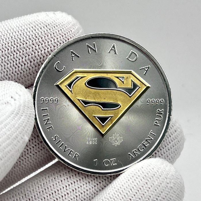 Canada. 5 Dollars 2016 – “S de Superman” – 1 oz Silver Coin, Postzegels en Munten, Munten | Europa | Niet-Euromunten
