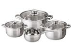 Michelino RVS Pannenset - 7 Delig, Verzenden, Nieuw