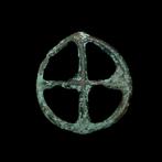 Viking periode Brons Prachtig authentiek Odins Cross Amulet