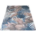 Vloerkleed Palm Blue 70 x 140 cm - Meerdere afmetingen, Huis en Inrichting, Stoffering | Tapijten en Kleden, Ophalen of Verzenden