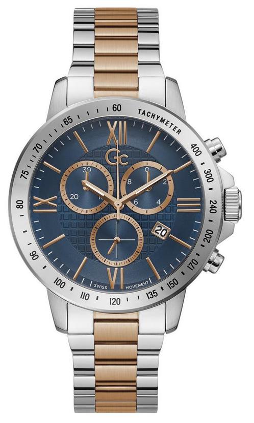 Gc PrimeTime Y91005G7MF herenhorloge, Sieraden, Tassen en Uiterlijk, Horloges | Heren, Staal, Nieuw, Staal, Overige merken, Polshorloge