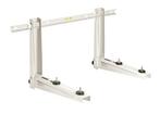 Gelakt RVS muurkonzolen | 42x37,5x80 cm | 70+70 KG, Zakelijke goederen, Horeca | Keukenapparatuur, Verzenden, Nieuw in verpakking