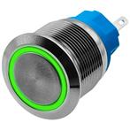 ProRide Metalen Pulsschakelaar 12V OFF-(ON) - 22mm -, Verzenden, Nieuw